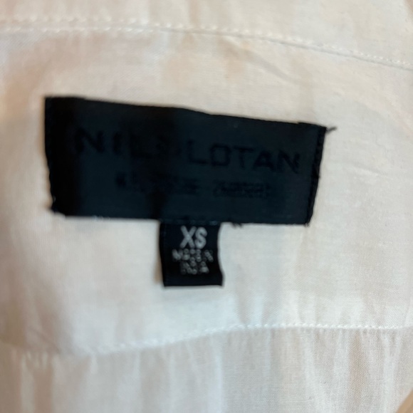 Nili Loton Ivory Tara Button Down Shirt - Picture 11 of 11